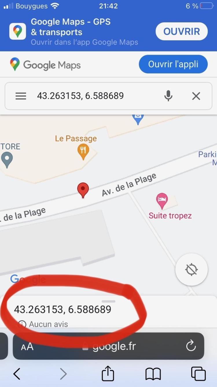 Le Sud Plage Et Piscine Gassin Eksteriør billede